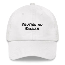 Casquette écriture noir