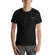 T-shirt homme écriture blanche