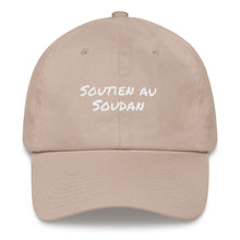 Casquette écriture blanche
