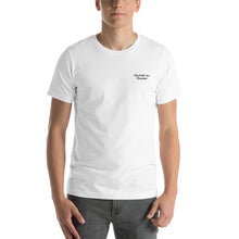T-shirt homme écriture noir