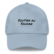 Casquette écriture noir