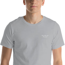 T-shirt homme écriture blanche